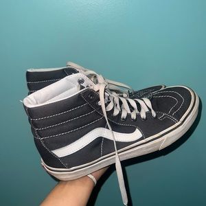 High top grey vans